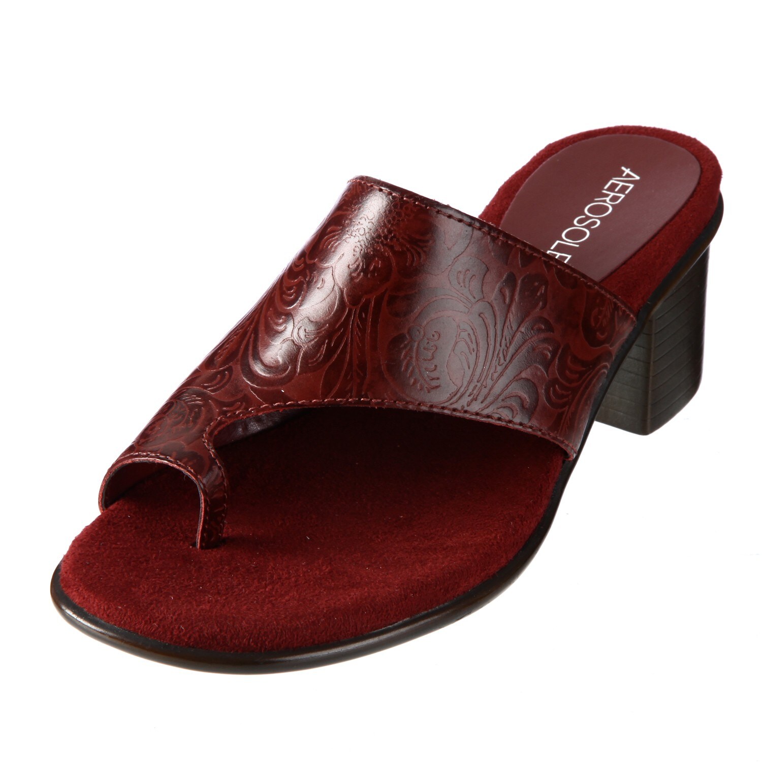 low heel aerosoles sandals