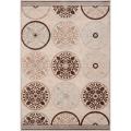 Clay Cream Viscose/Chenille Area Rug - 5'1 x 7'6