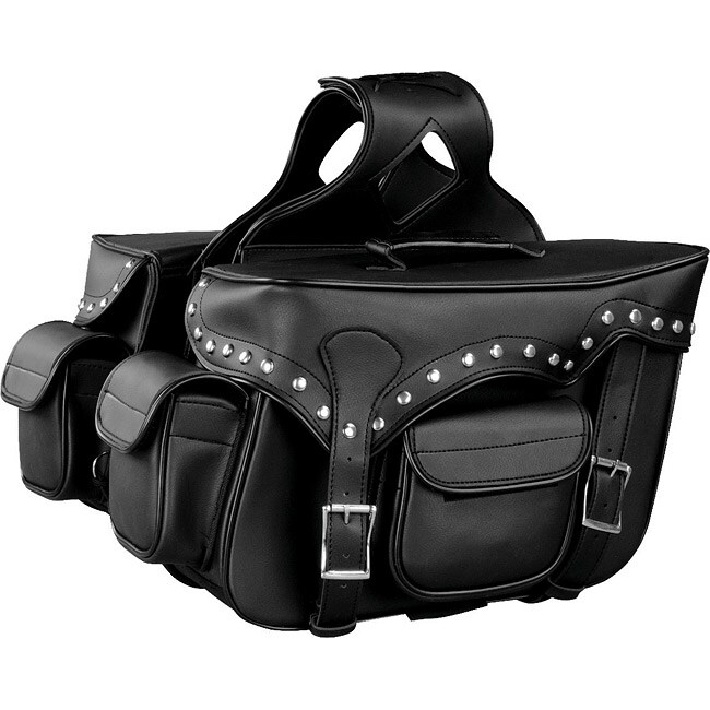 rock biker saddle bag