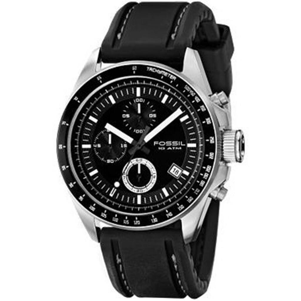 Fossil Men's CH2573 Chronograph Tachymeter Black Watch
