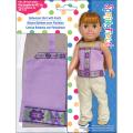 Fibre Craft Springfield Collection Bohemian Shirt and Pants Doll Ensemble