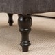 preview thumbnail 5 of 6, Jeremy Tufted Fabric Ottoman by Christopher Knight Home