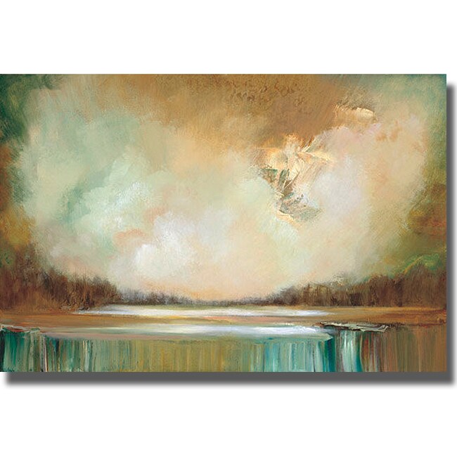 Cat Tesla 'First Light' Canvas Art