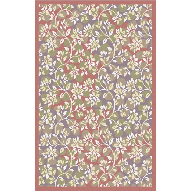 Woven Viscose Afreen Teastain Accent Rug (33 X 47)