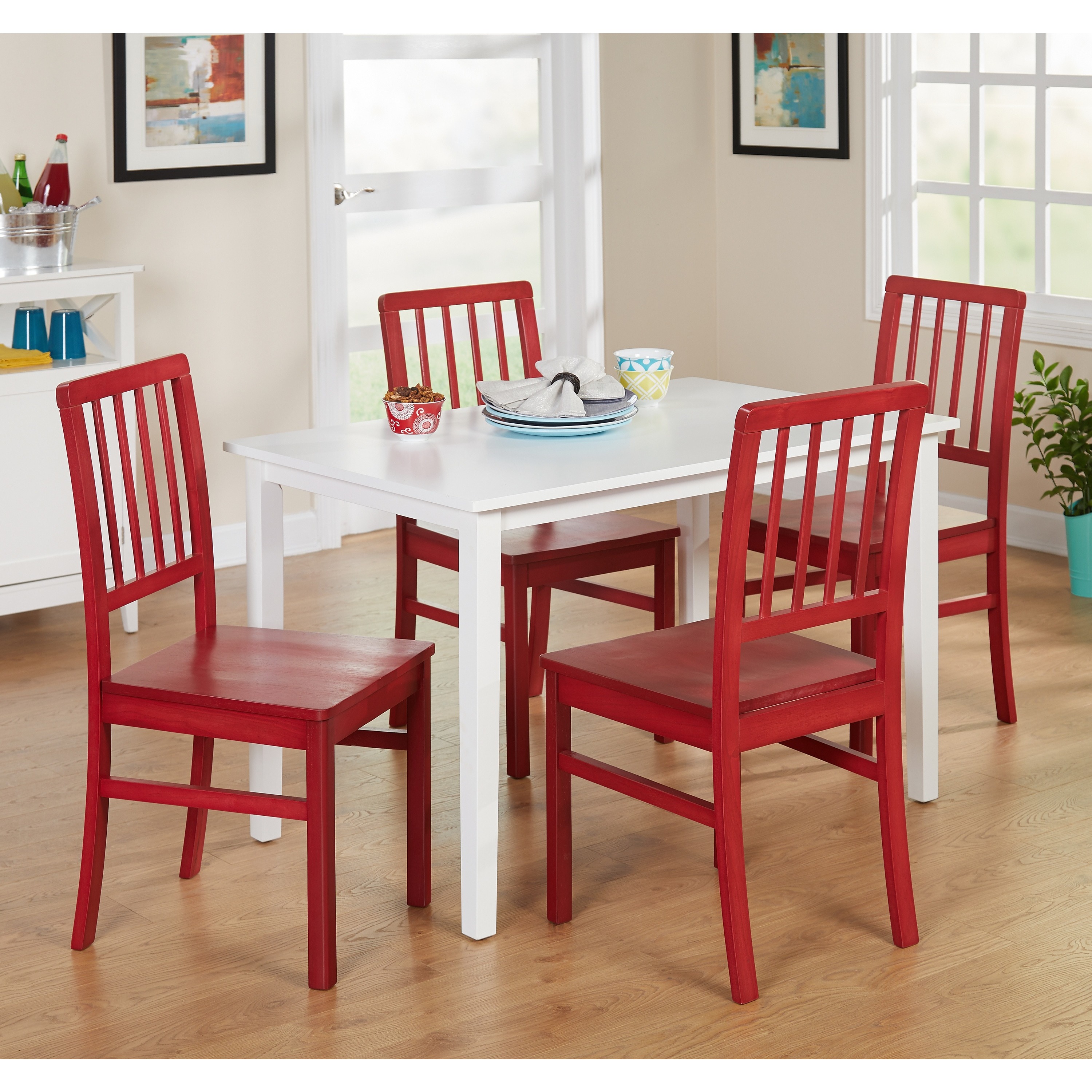 Tms 5 piece Camden Dining Set Blue Size 5 Piece Sets