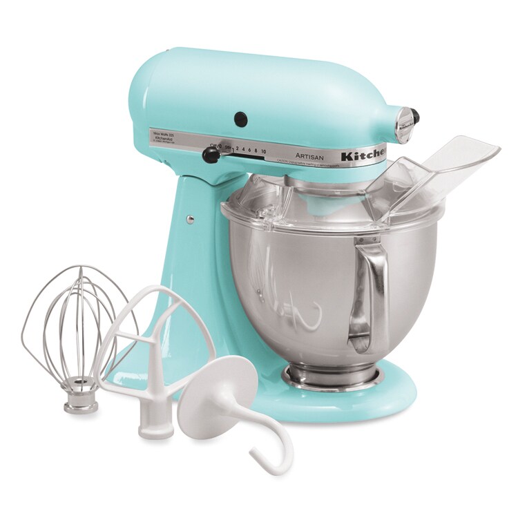 KitchenAid RRK150IC Ice 5-quart Artisan Tilt-Head Stand Mixer (Refurbished)  - Bed Bath & Beyond - 6461012