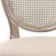 preview thumbnail 5 of 4, SAFAVIEH Old World Dining Marseille Grey Carved Oak Dining Chairs (Set of 2)