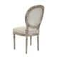 preview thumbnail 2 of 4, SAFAVIEH Old World Dining Marseille Grey Carved Oak Dining Chairs (Set of 2)