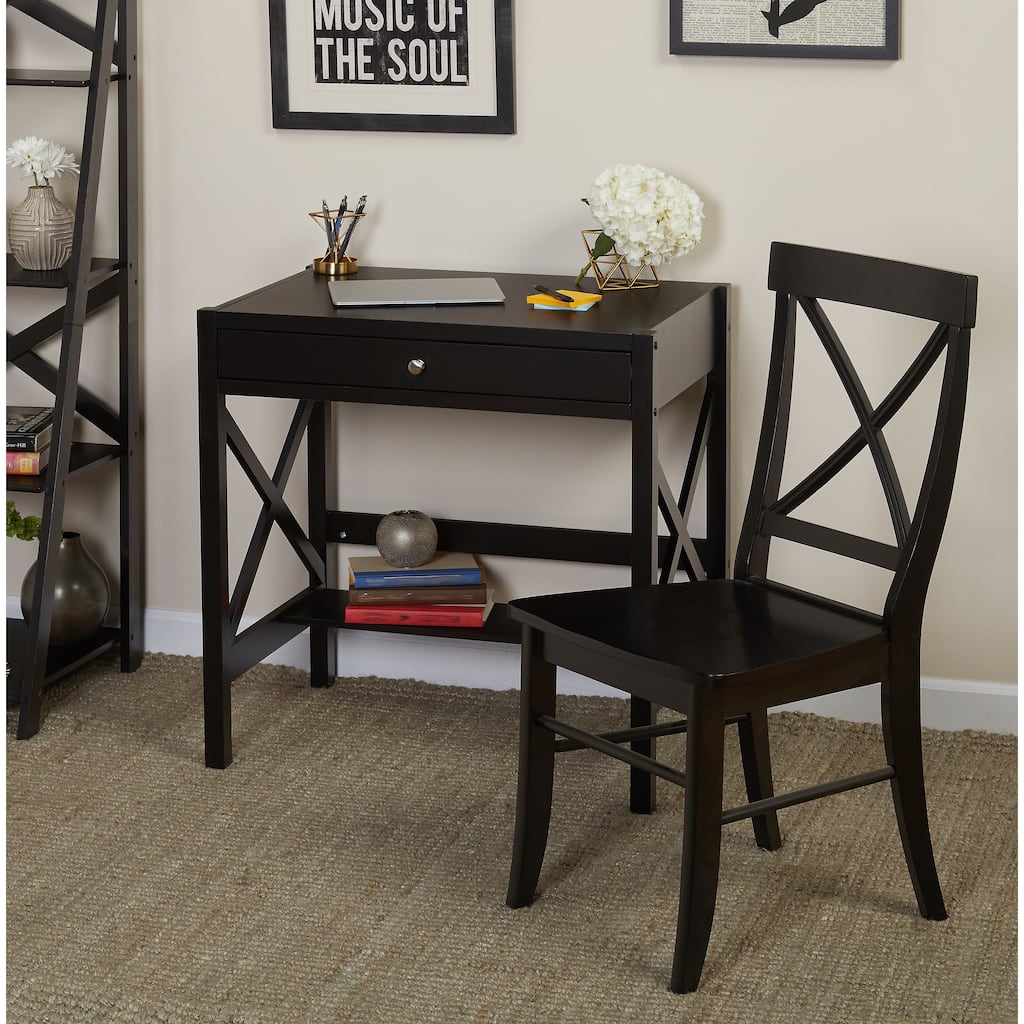 Simple Living 2pc X-Desk Set