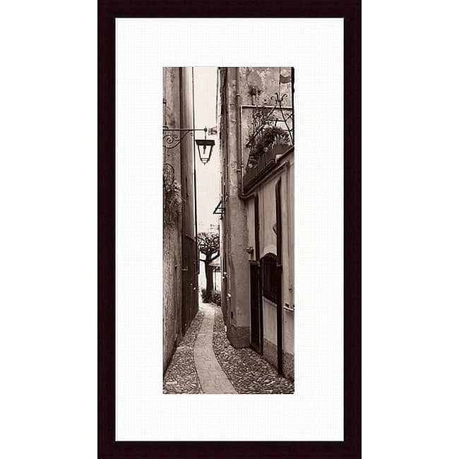 Alan Blaustein 'La Strada, Portofino' Framed Print