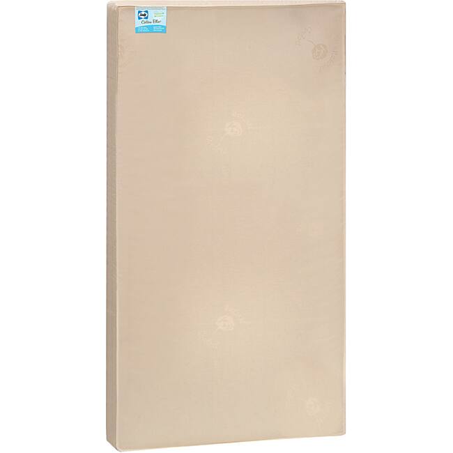 Sealy Nature Couture Cotton Bliss 204-coil 2-stage Infant/ Toddler Crib Mattress with Waterproof Cover - almond