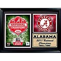 Encore Select 2011 National Champion University of Alabama Photo Stat Frame