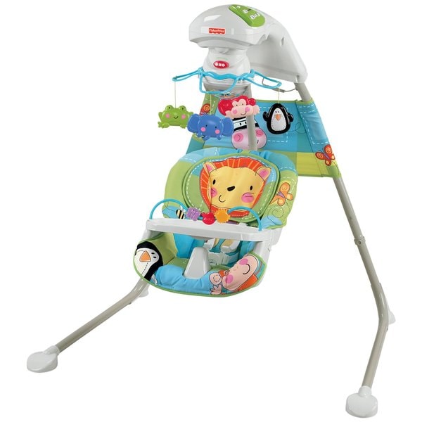 Fisher price swing with tray hotsell