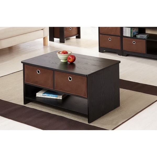 Shop Furniture of America Fresno Collection Removable Fabric Storage