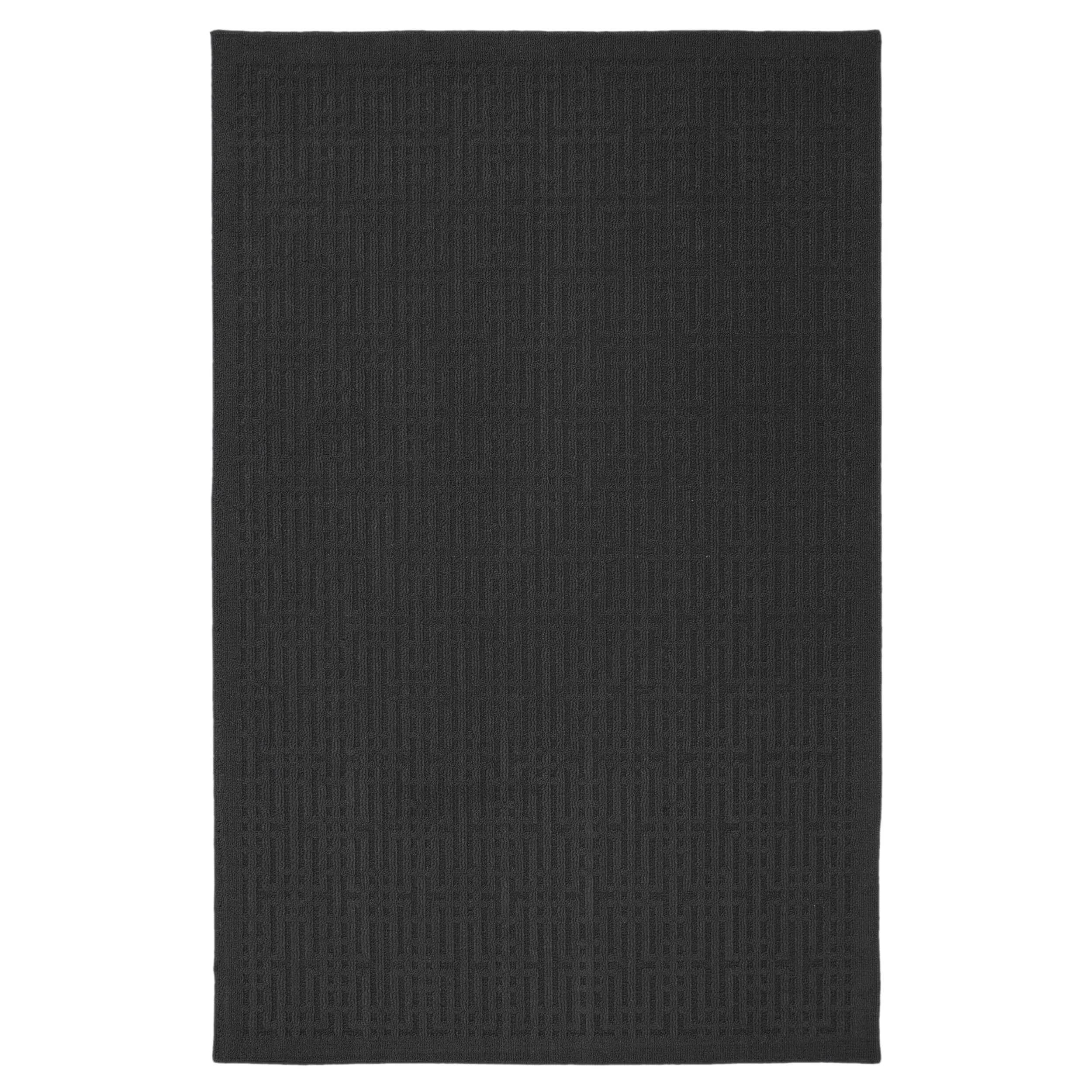 Stacks Dark Charcoal Rug (18 X 210)