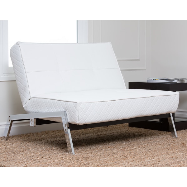 white sleeper chair