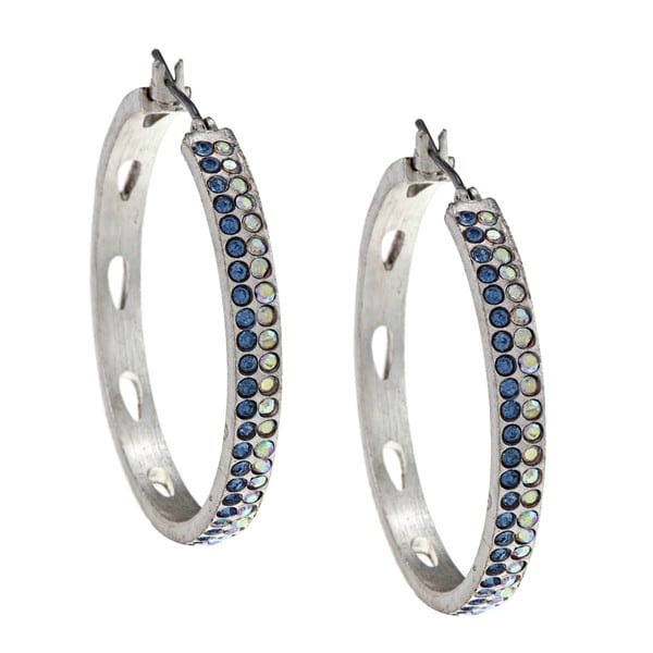 Jessica Simpson Silvertone Hoop Earring Jessica Simpson Fashion Earrings