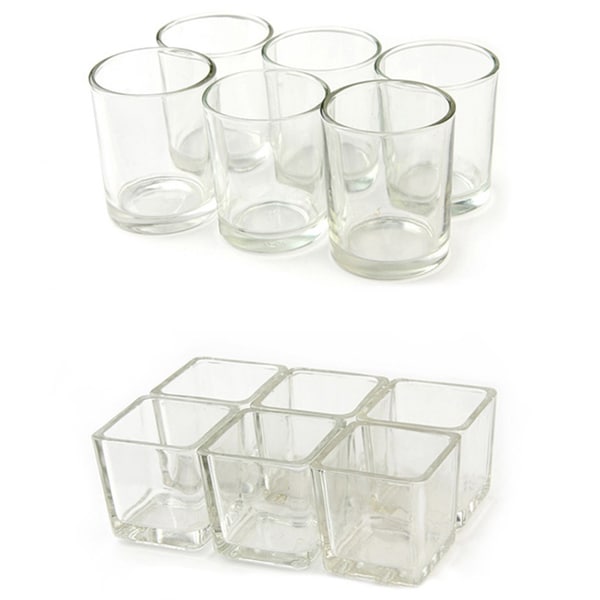 glass votive candle holders