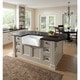 preview thumbnail 5 of 13, Large White Fireclay Apron Front Farmhouse Kitchen Sink