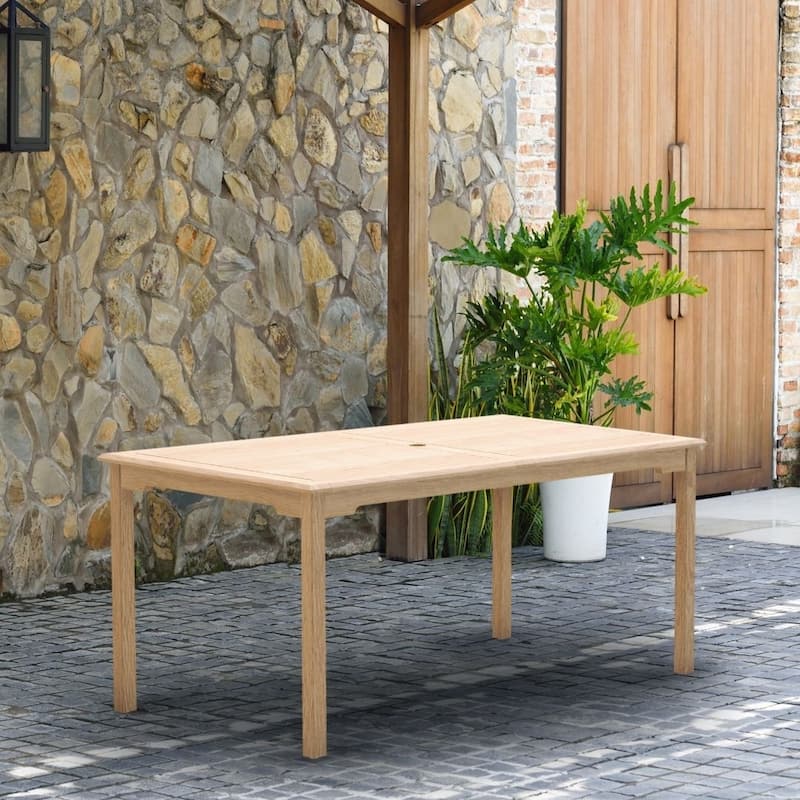Amazonia Augusta Teak 7-piece Rectangular Dining Set - 7 piece