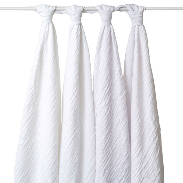 aden + anais Muslin Swaddle Blankets in Dreamer (Pack of 4) Overstock
