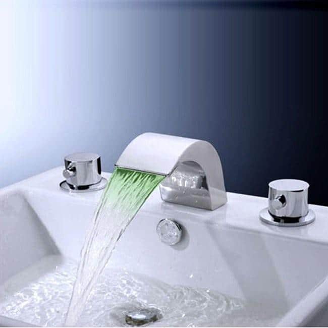 Sumerain LED Thermal Bathroom Sink Faucet