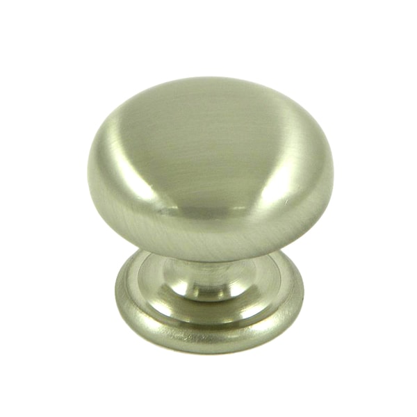 Stone Mill Hardware Satin Nickel Caroline Cabinet Knobs (Set of 10) Stone Mill Cabinet Hardware