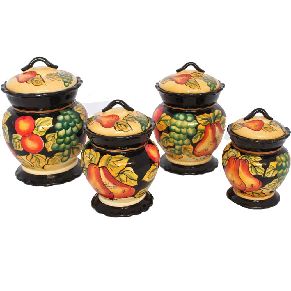 Casa Cortes Barcelona Collection 4-piece Canister Set