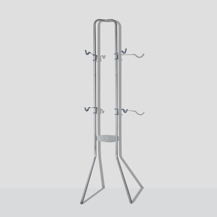 gravity stand bike rack