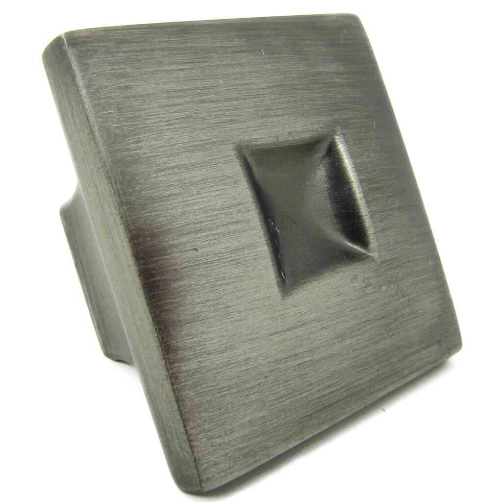 Stone Mill 'Spade' Weathered Nickel Cabinet Knobs (Pack of 25)