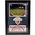 St. Louis Cardinals 2011 World Series Champions Navy Patch Frame