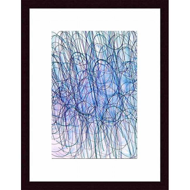 Joe Gemignani 'Confusion Inverted' Wood Framed Art Print