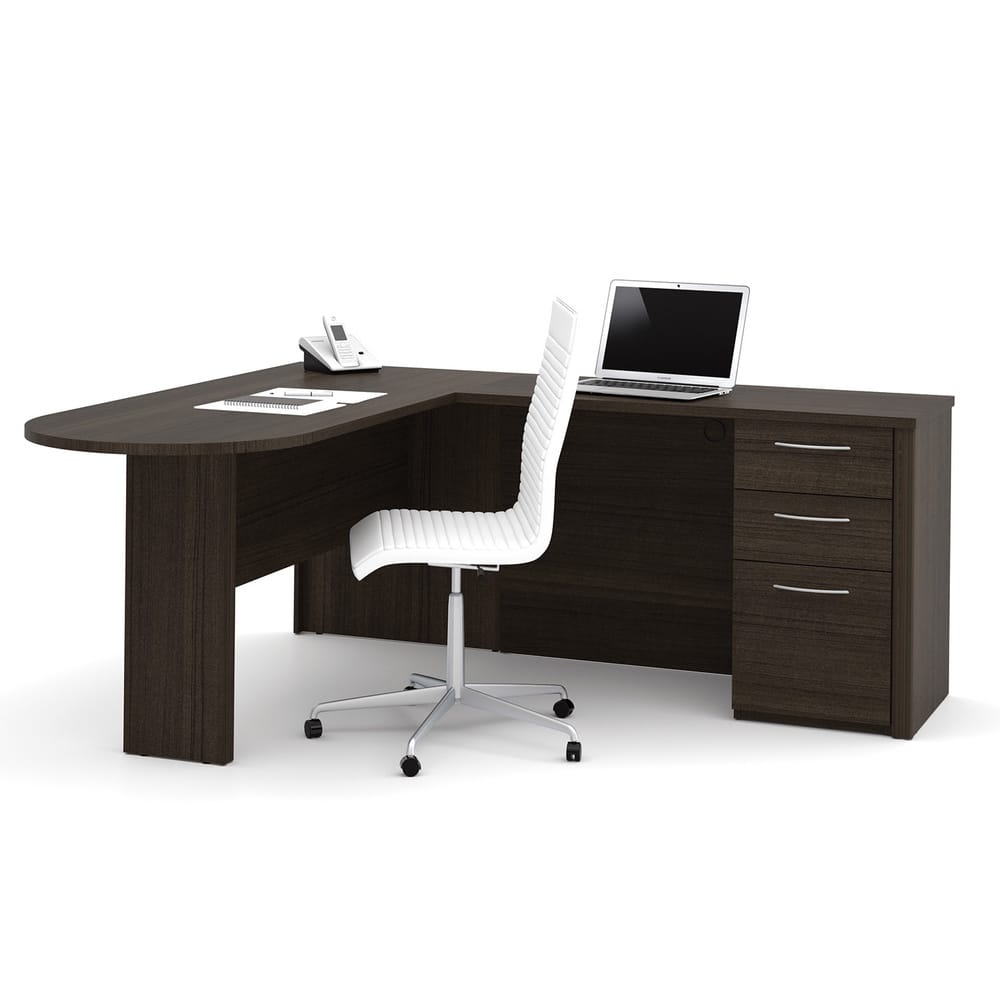 Bestar Embassy L-shaped Workstation Desk