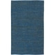 preview thumbnail 87 of 110, Chapra Hand Woven Chunky Jute Area Rug 2' x 3'/Surplus - Blue - Rectangle