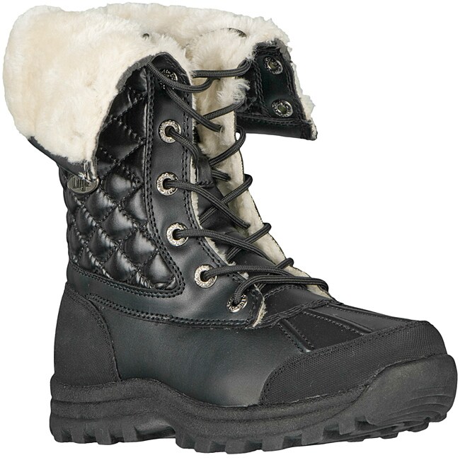 Lugz Women's 'Tambora' Black Cold Weather Boots - 14067976 - Overstock ...