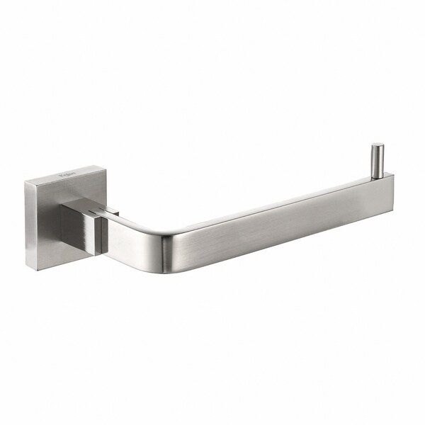 KRAUS Aura Bathroom Paper Holder without Cover in Brushed Nickel. Opens flyout.