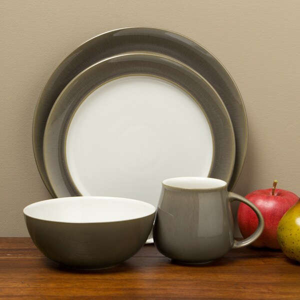 Denby Truffle 16 piece Dinnerware Set   Great