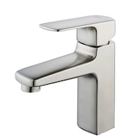 Kraus Virtus Single Hole Handle Vessel Bathroom Faucet Kraus Virtus Single Hole Handle Vessel Bathroom Faucet In Brushed Nickel