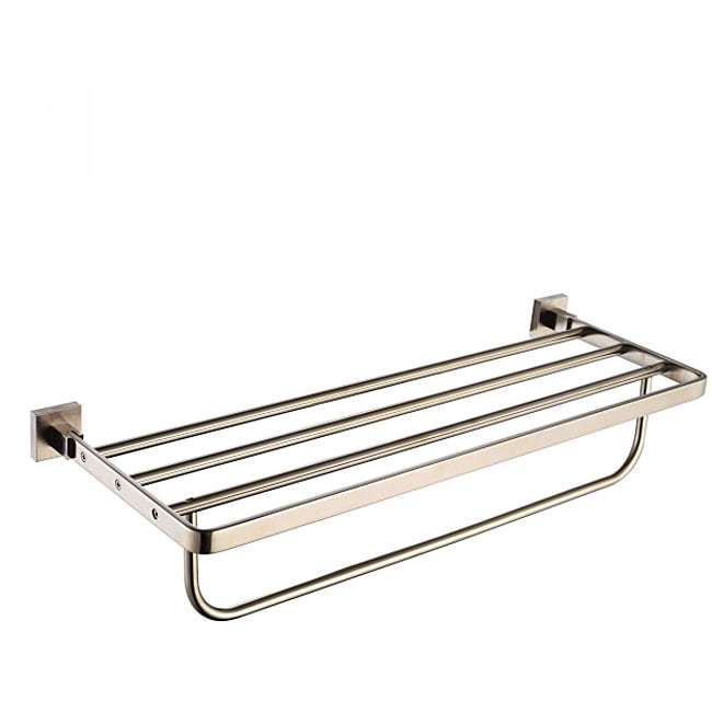 Kraus Aura Bathroom Accessory   Towel Rack/ Bar   Brushed Nickel