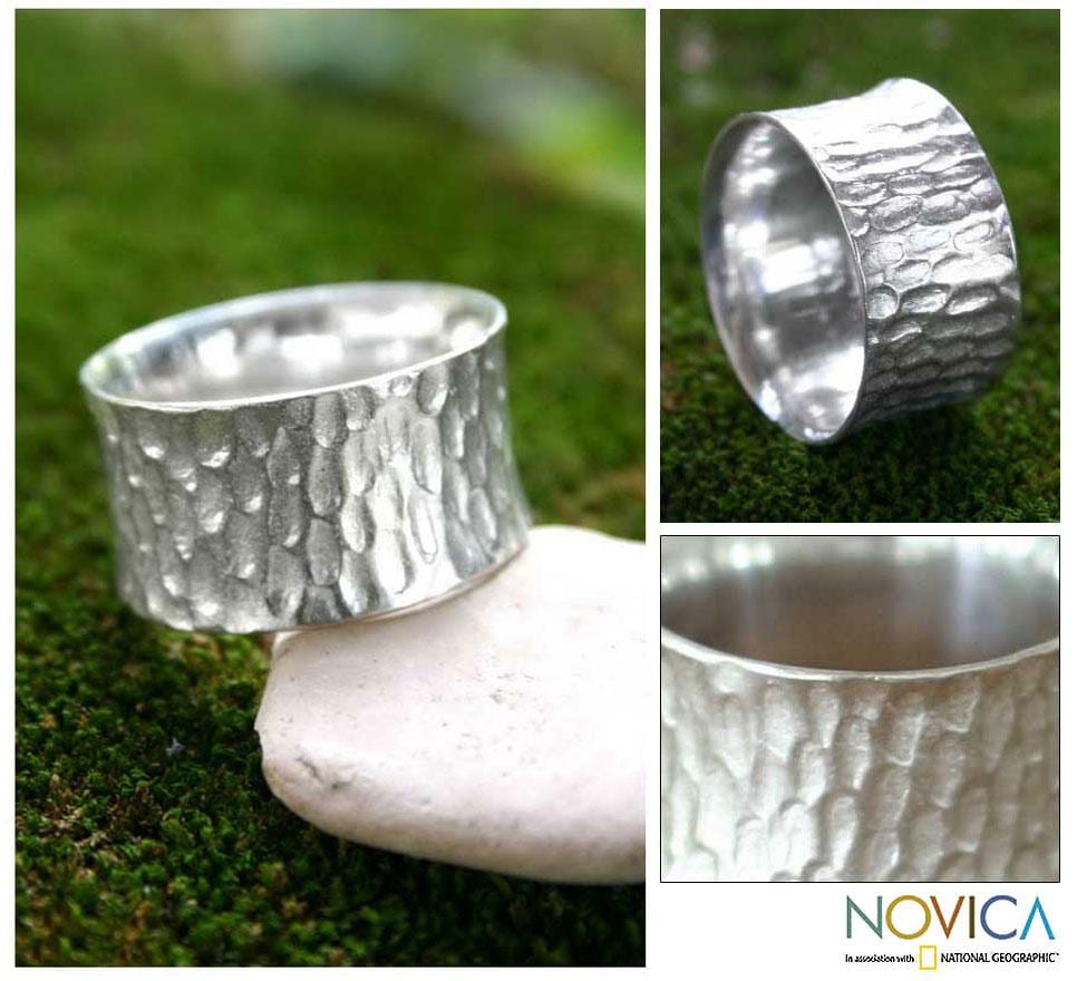Handmade Sterling Silver Men's 'The Original' Ring (Indonesia)
