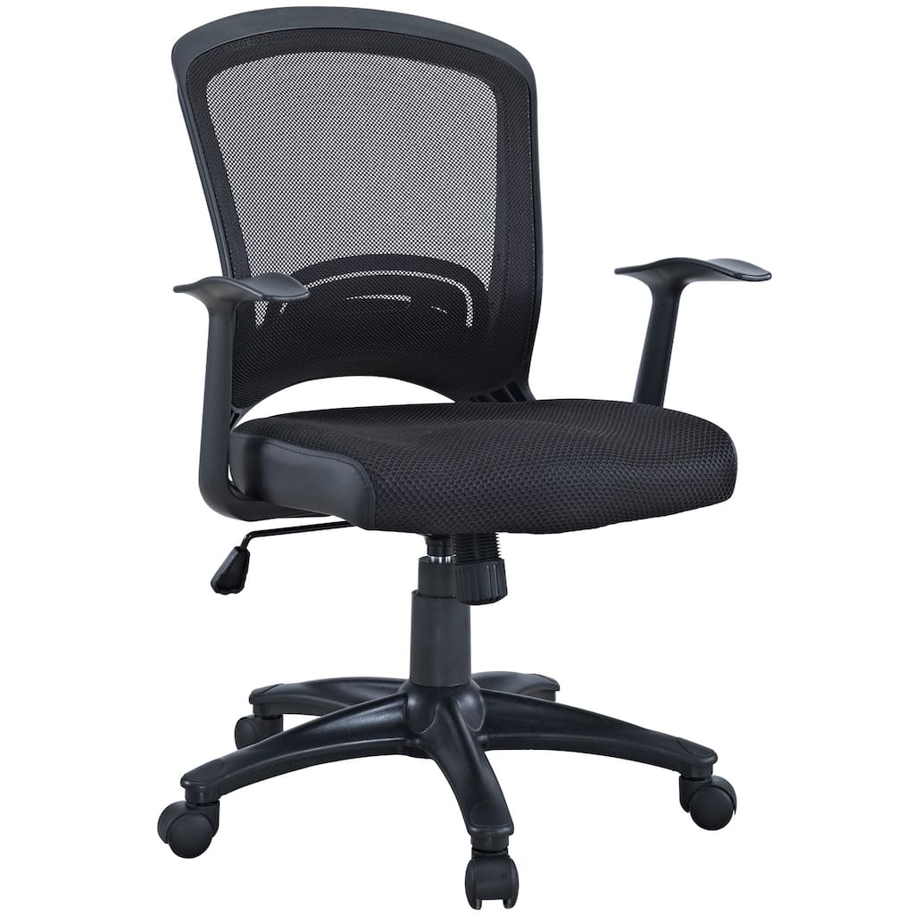 Modway Black Mesh Office Chair