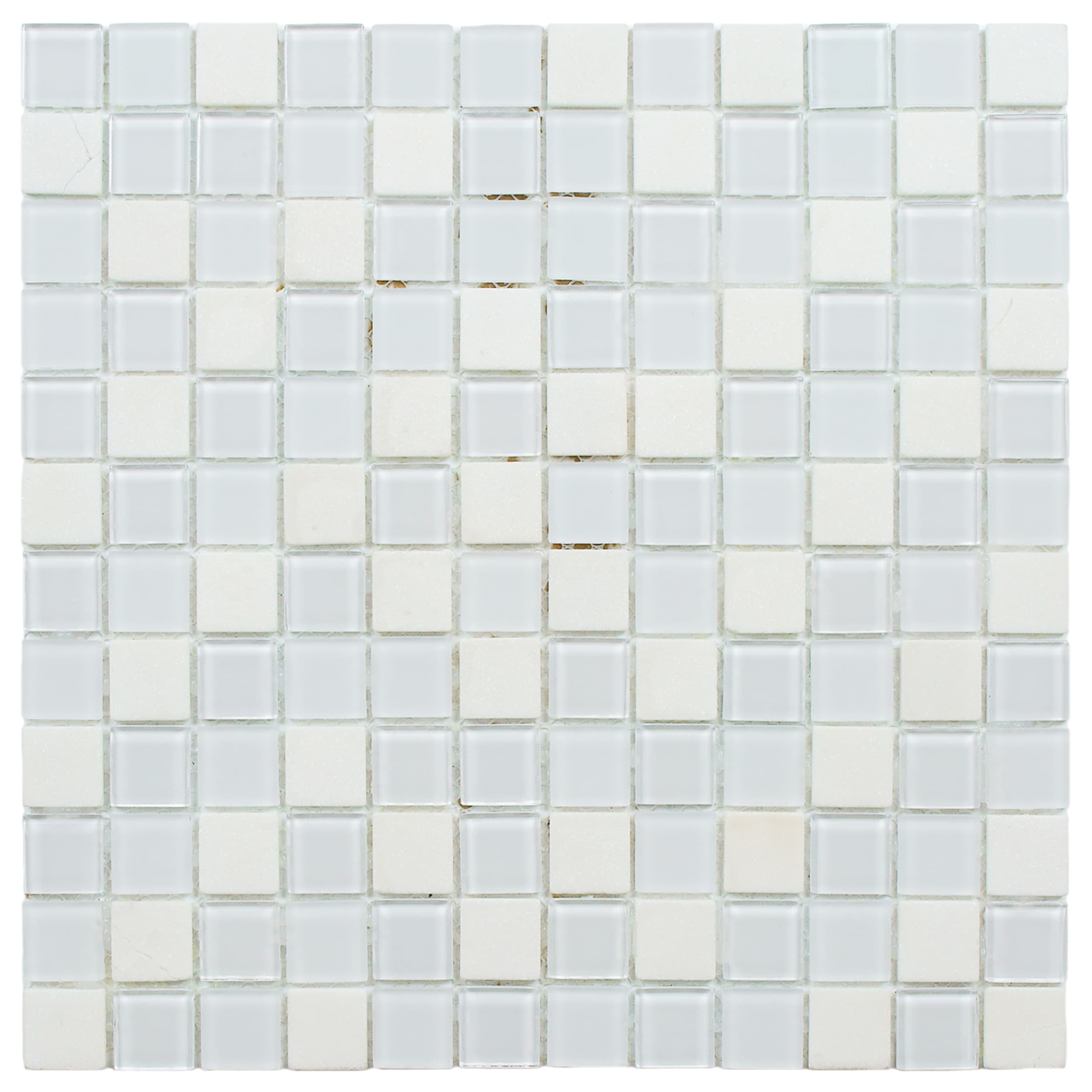 Somertile 11.5 inch Chroma Square Cordia Glass And Stone Mosaic Tile (pack Of 10)
