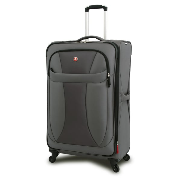 Shop Wenger Grey Neolite 29-inch Lightweight Spinner Upright Suitcase ...