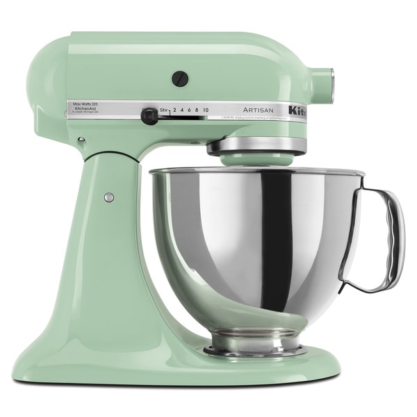 KitchenAid RRK150PT Pistachio 5 quart Artisan Tilt Head Stand Mixer (Refurbished) KitchenAid Mixers