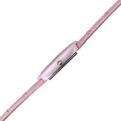 August Steiner Women's Ceramic Case Quartz Pink Strap Watch
