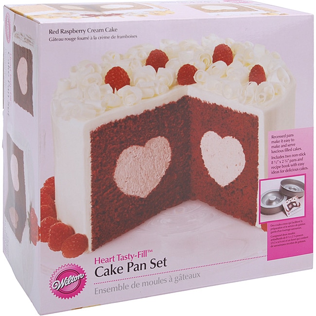 Wilton Tasty fill Heart Cake Pan Set