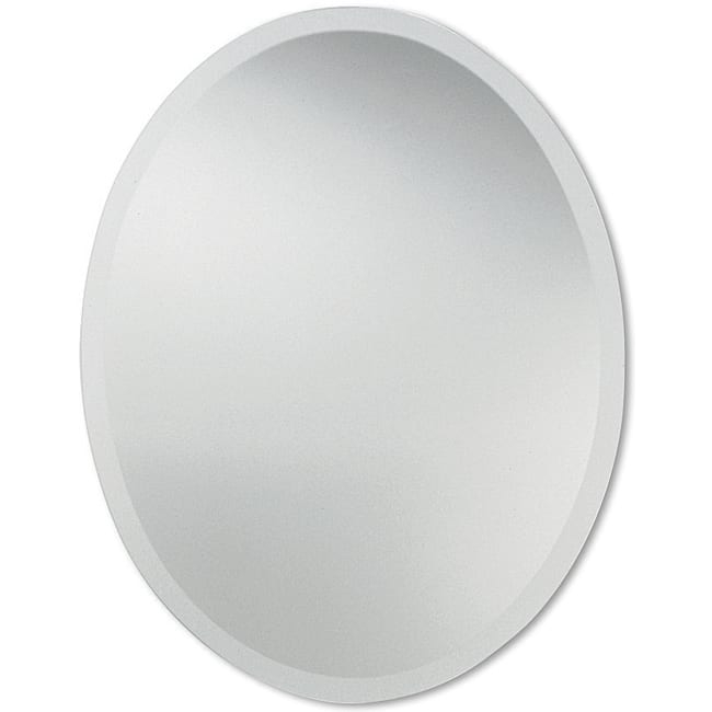 Uttermost Vanity Oval Mirror - Clear - 22x28x0.5