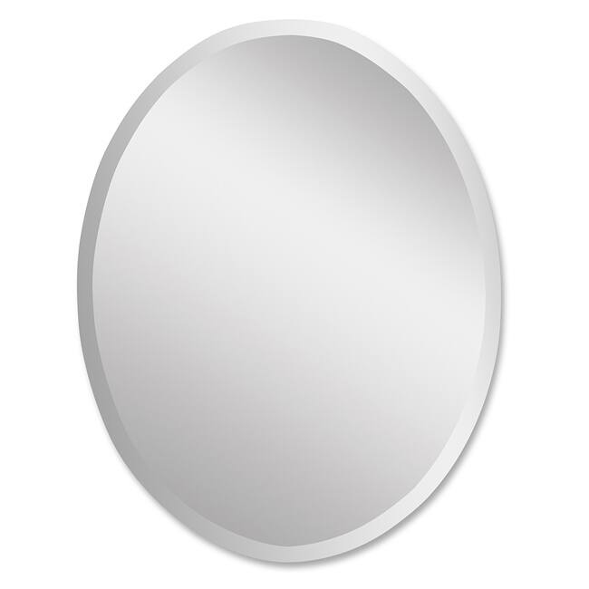 Uttermost Large Oval Mirror - Clear - 24x36x0.5