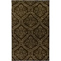 Hand-tufted Averlo Brown Area Rug (5' x 8')