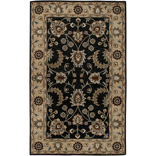Hand-tufted Averlo Blue Rug (8' x 10') - 8' x 10'